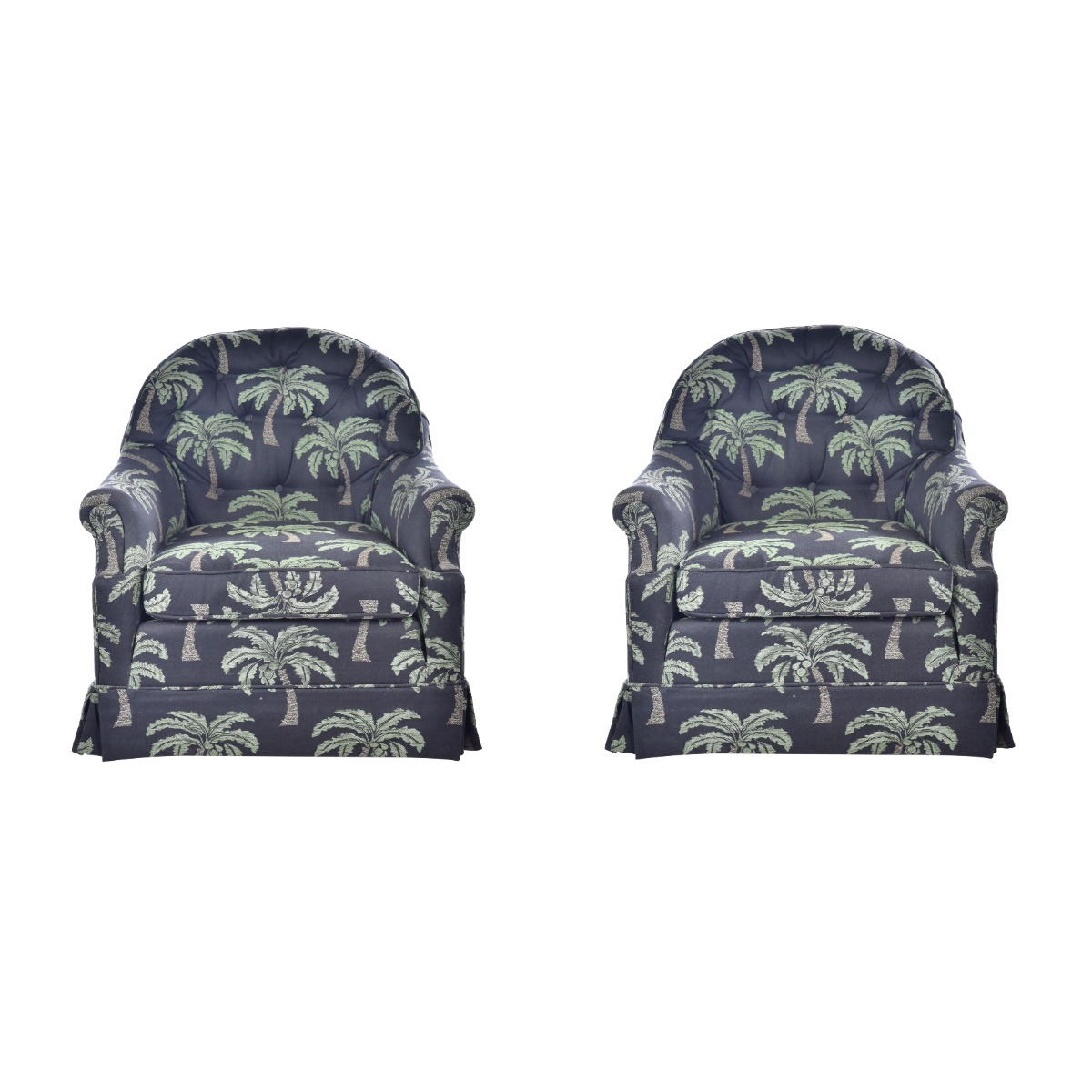 Par de Poltronas Estofadas - SKU 10700740