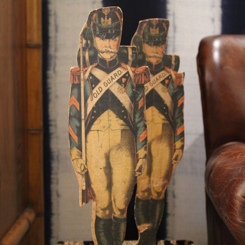 Par Escultura Soldados