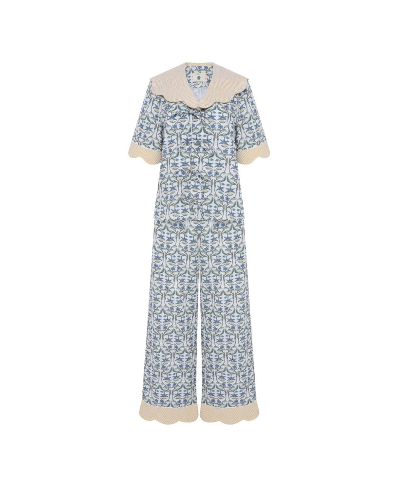 Pijama Flor Cardamomo