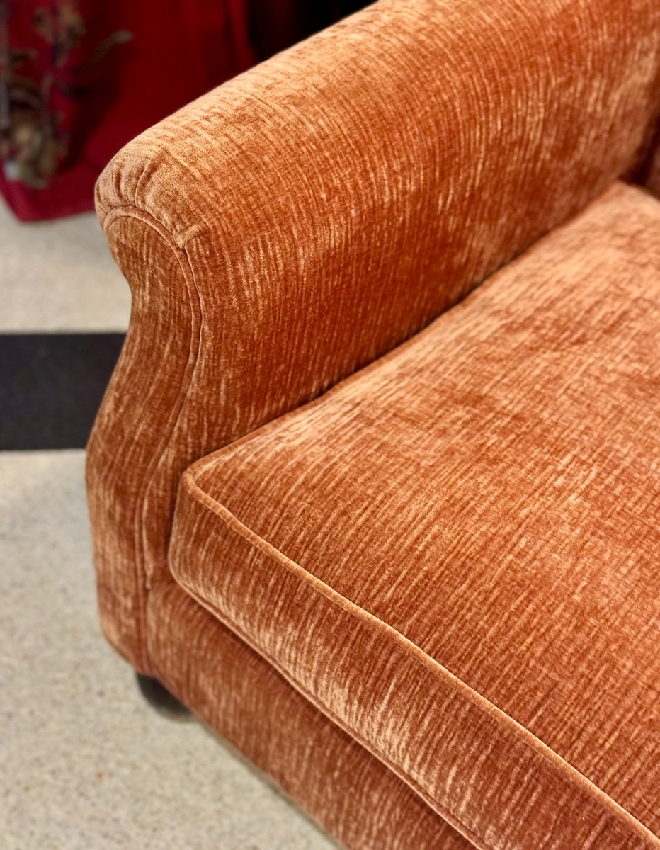 Poltrona Com Vivo Veludo Rusty - SKU 10700412