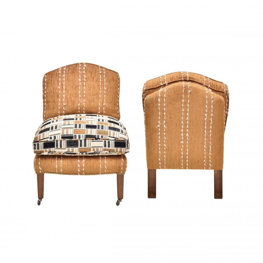 Poltrona Piccolina Alinhavo Camel
