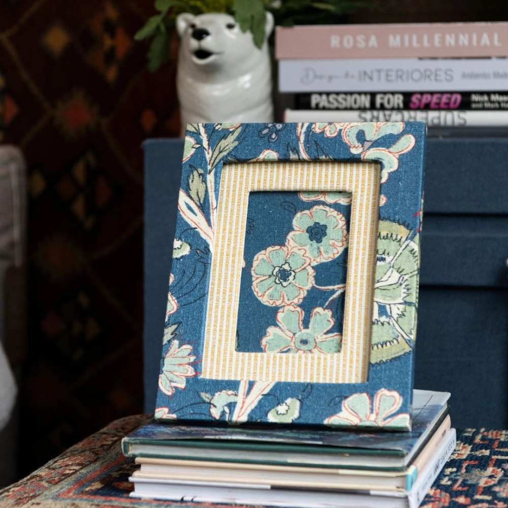Porta-Retrato Cravo Denim