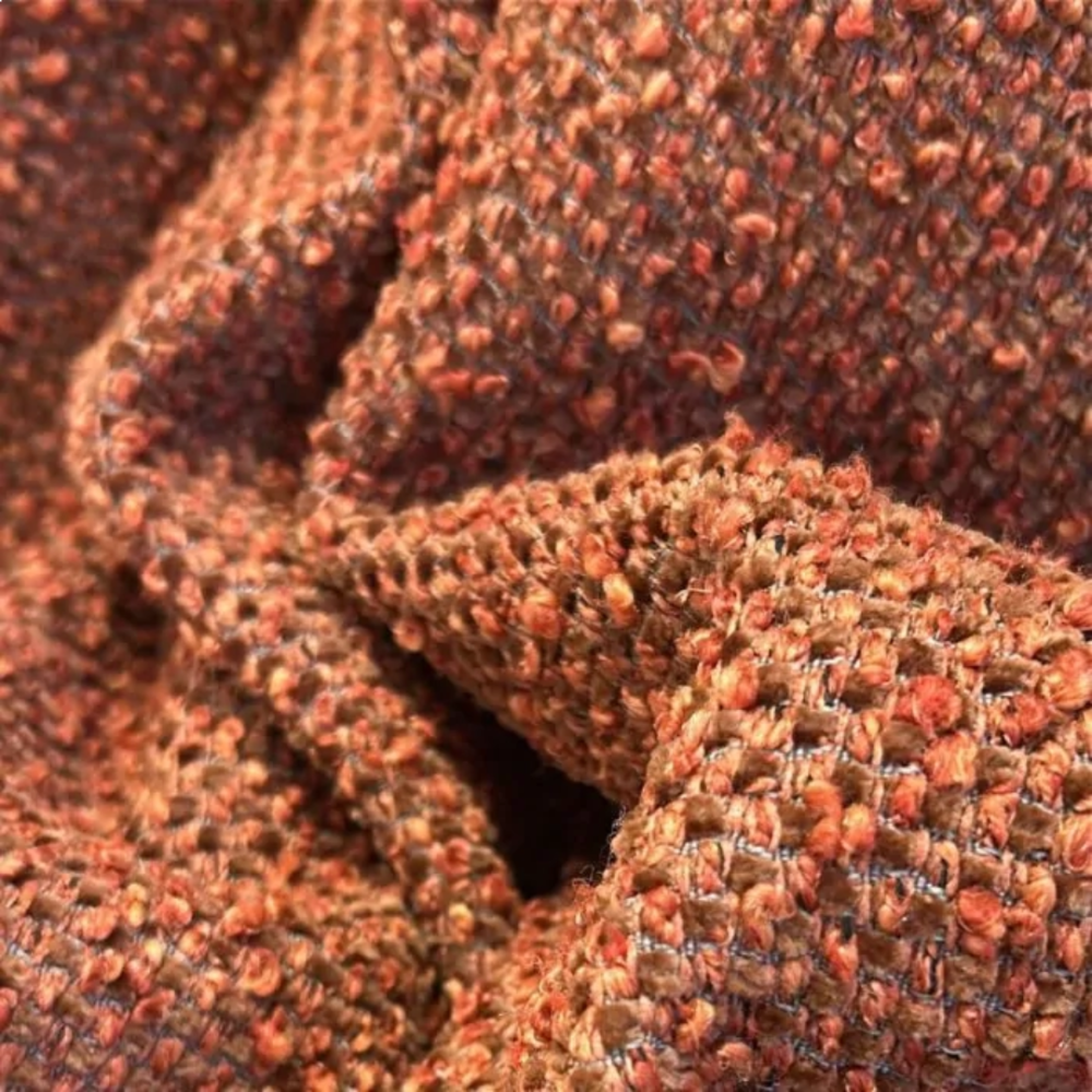 Retalho 2m | Tecido Boucle Rusty