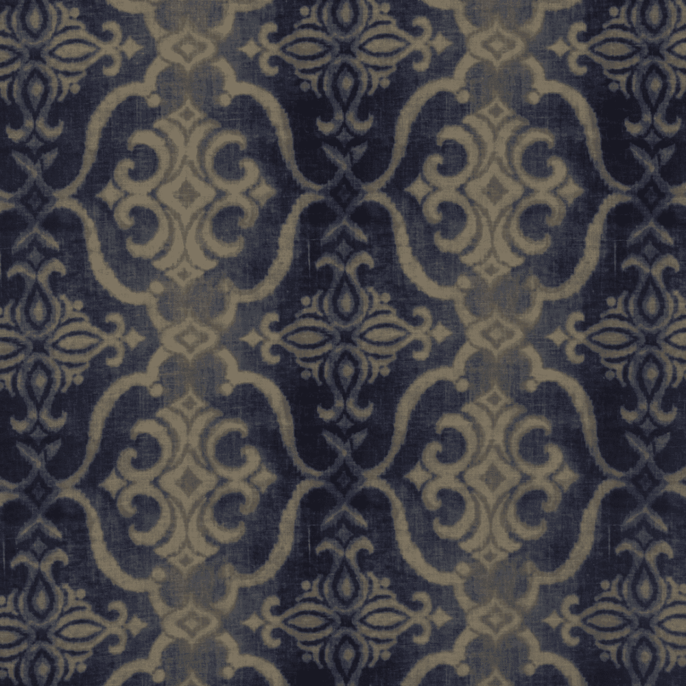 Retalho 2m | Tecido Estampado Collete Blue