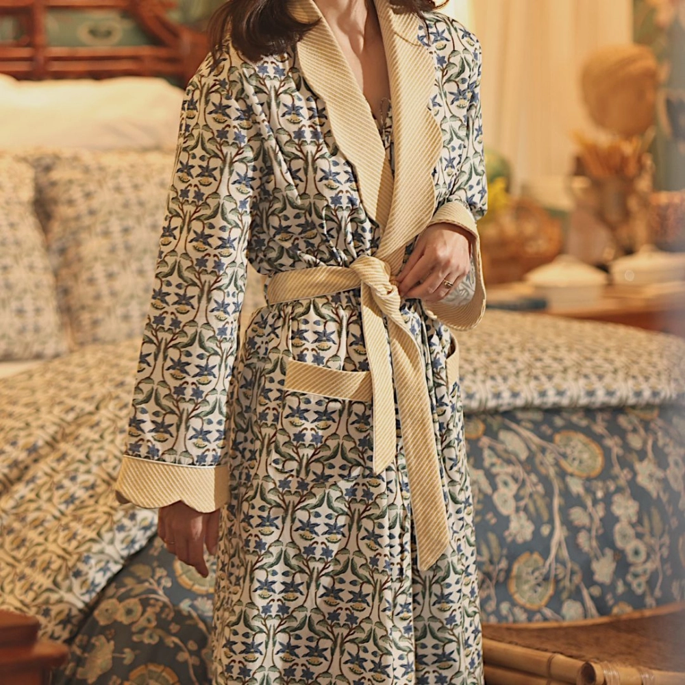 Robe Flor Cardomomo Off White