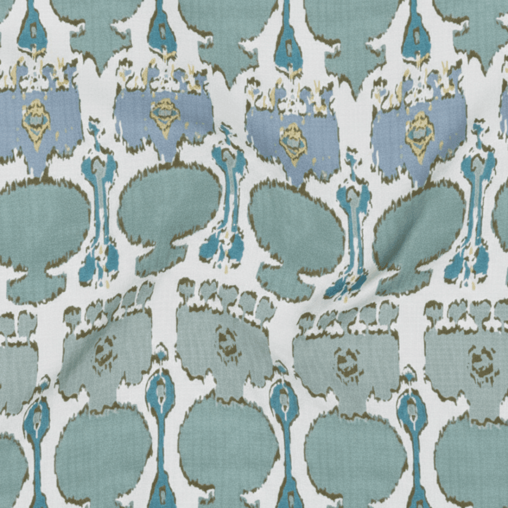 Rolo 6m | Tecido Ikat Mazagão White