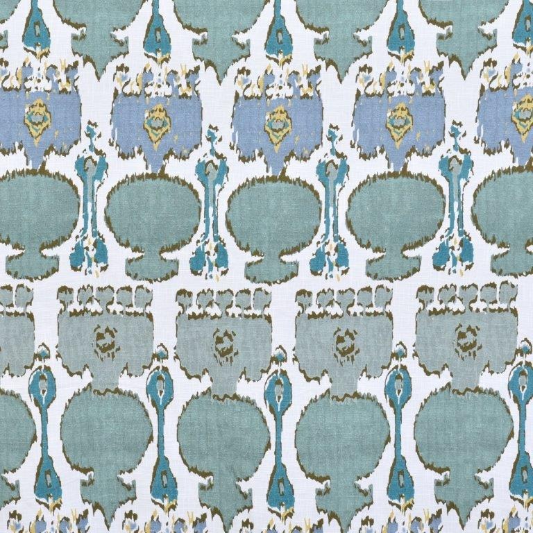 Rolo 6m | Tecido Ikat Mazagão White