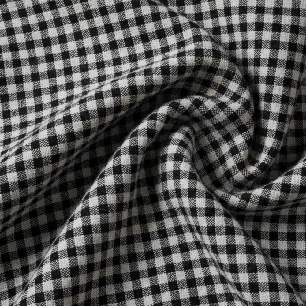 Rolo 6m |Tecido Xadrez Pequeno Black