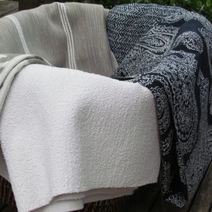 Tecido Boucle Branco by Sunbrella Tecido Boucle Branco by Sunbrella