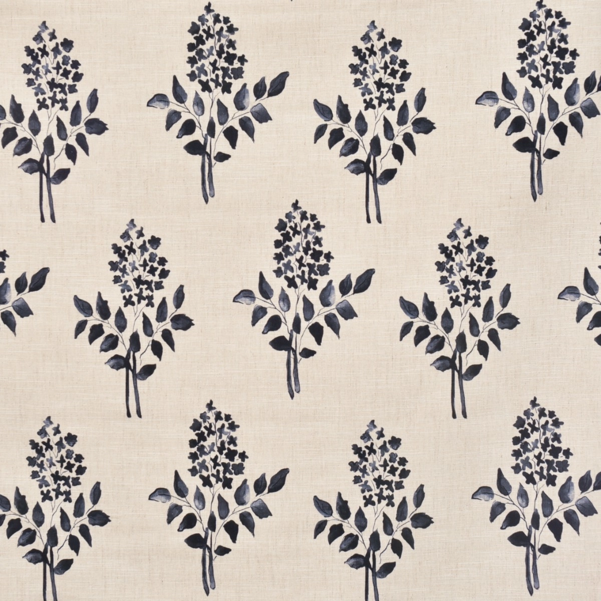 Tecido Bouquet Marinho Fundo Natural - SKU 24402639 Tecido Bouquet Marinho Fundo Natural - SKU 24402639