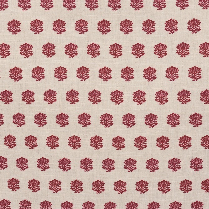 Tecido Carimbo Vermelho