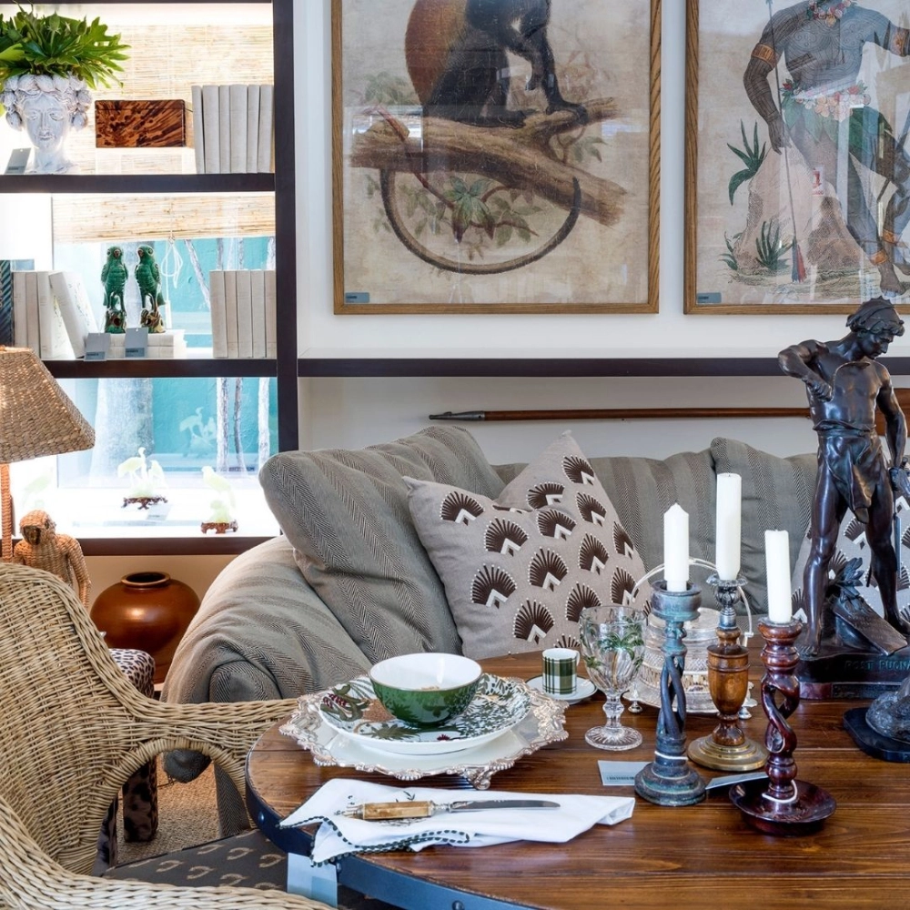 Tecido Chevron Cedro