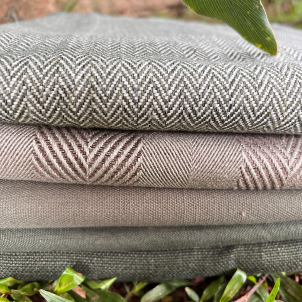 Tecido Chevron Cedro