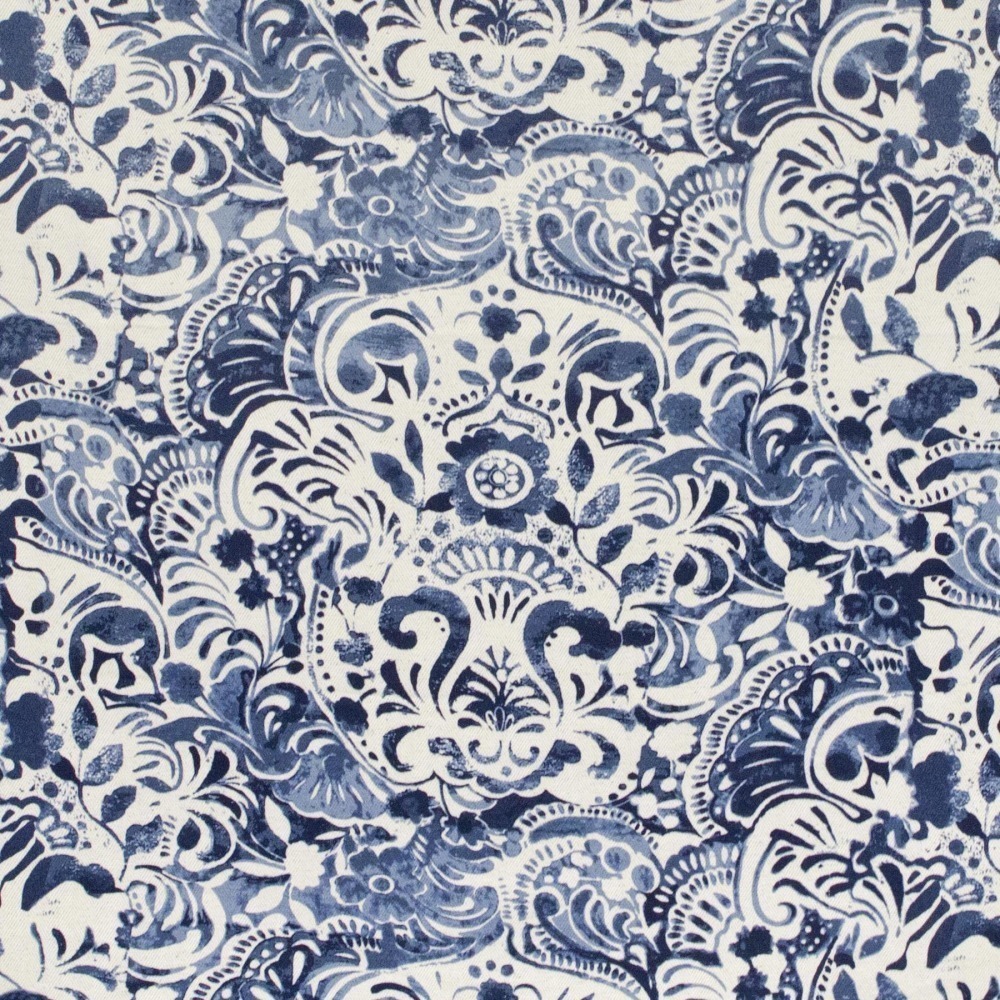 Tecido Flor Easter Blue