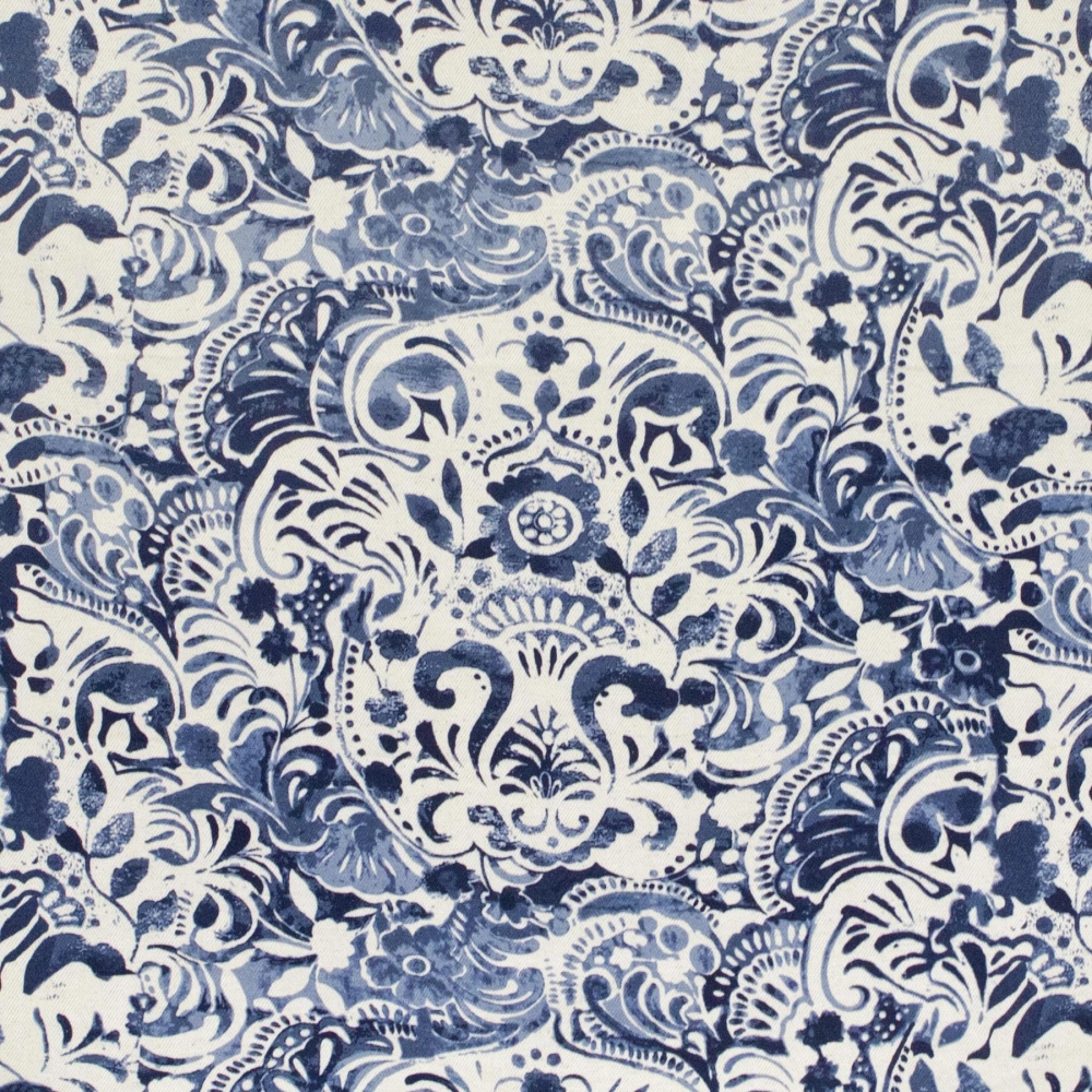 Tecido Flor Easter Blue