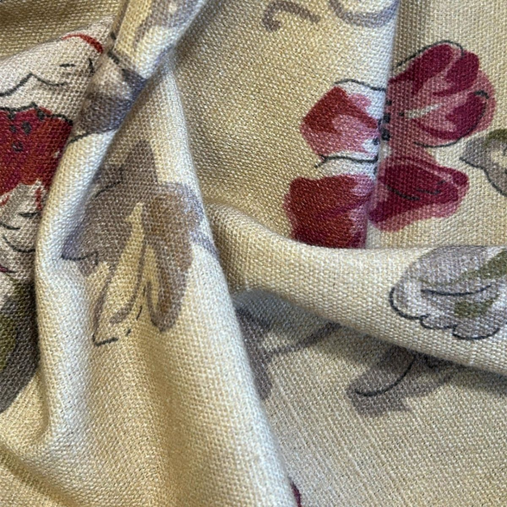 Tecido Flor Portland Corn