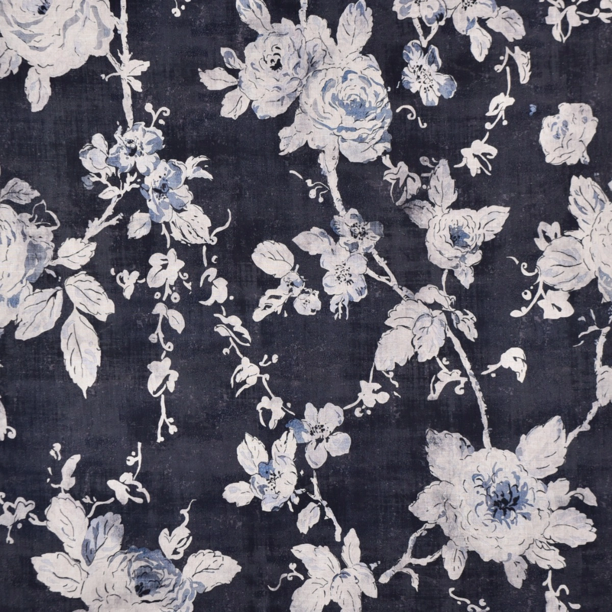 Tecido Flor Portland Marinho  - SKU 24402860