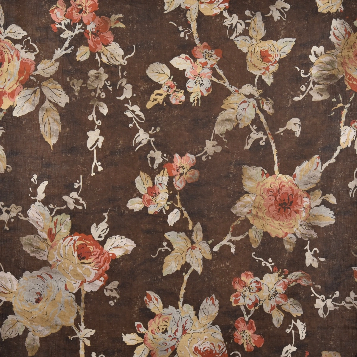 Tecido Flor Portland Tabaco - SKU 24403042