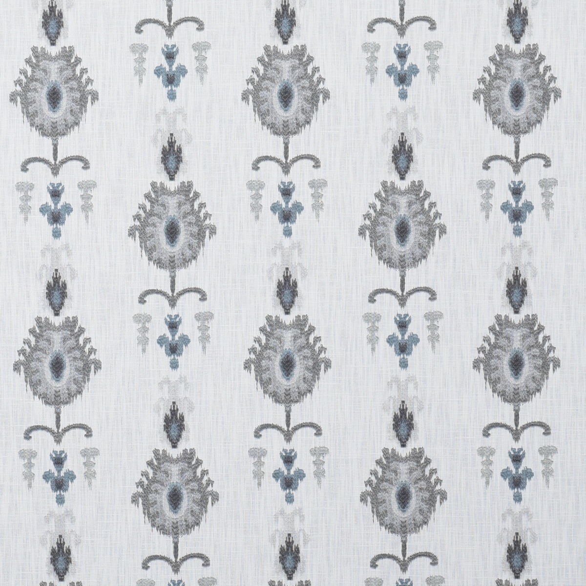 Tecido Ikat Bordado Silver - SKU 24401009