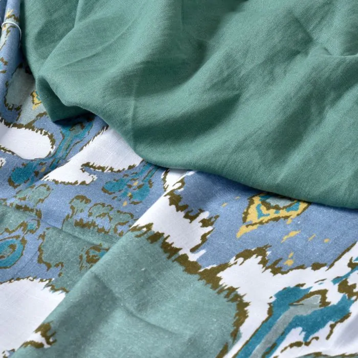 Tecido Ikat Mazagão White
