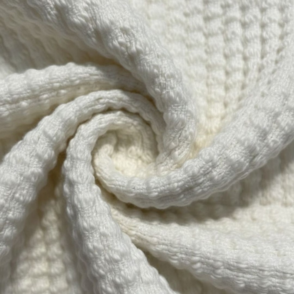 Tecido Jacquard White
