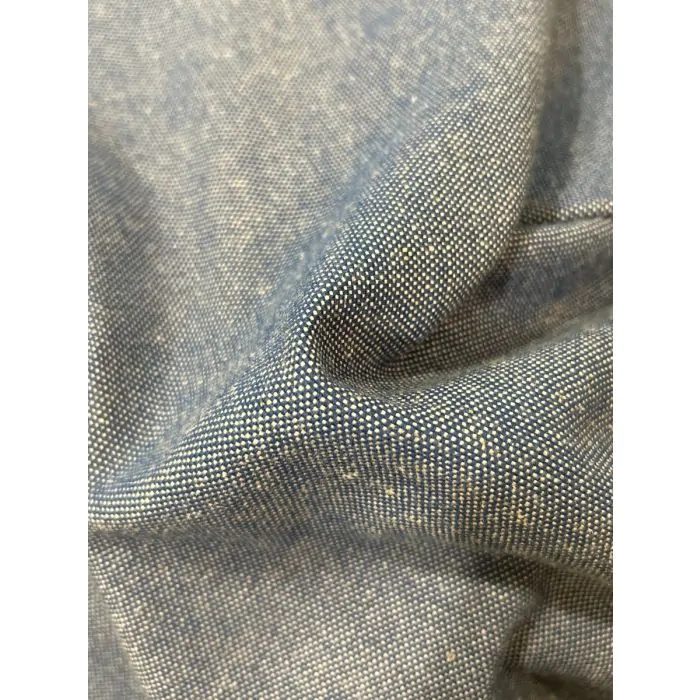 Tecido Liso Flower Índigo