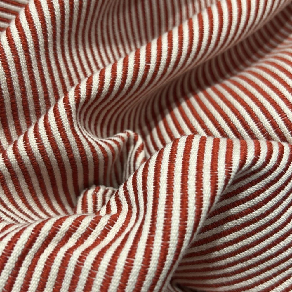 Tecido Lista Fina Vermelha Tecido Lista Fina Vermelha