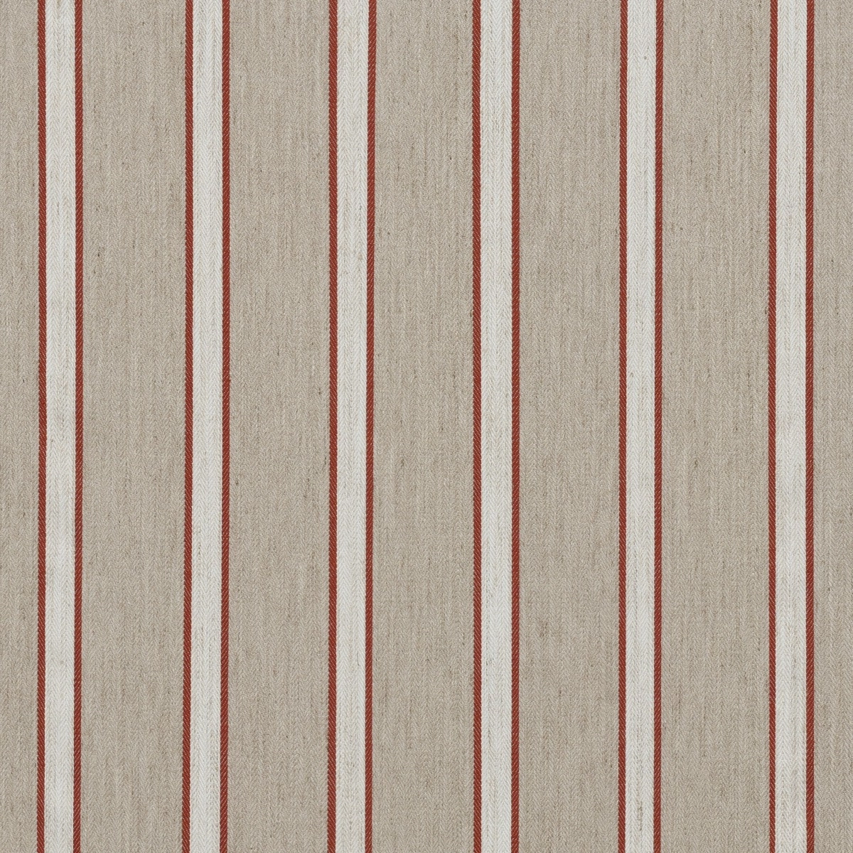 Tecido Lista Hindu Natural Rusty - SKU 24402599