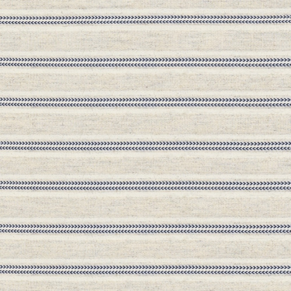 Tecido Lista Sargento Marinho com Fundo Natural 