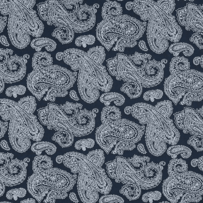Tecido Paisley Navy by Sunbrella