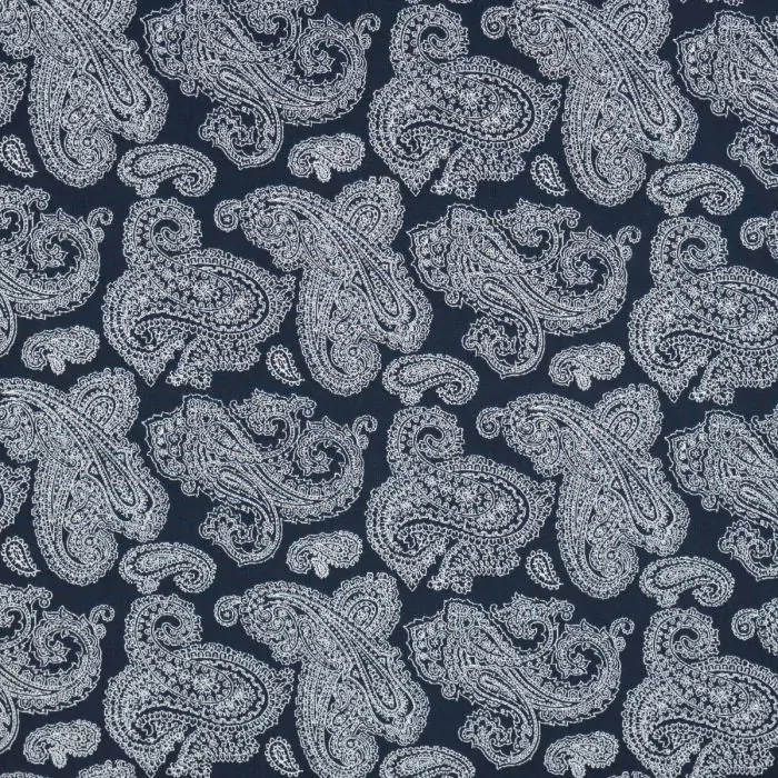 Tecido Paisley Navy by Sunbrella Tecido Paisley Navy by Sunbrella