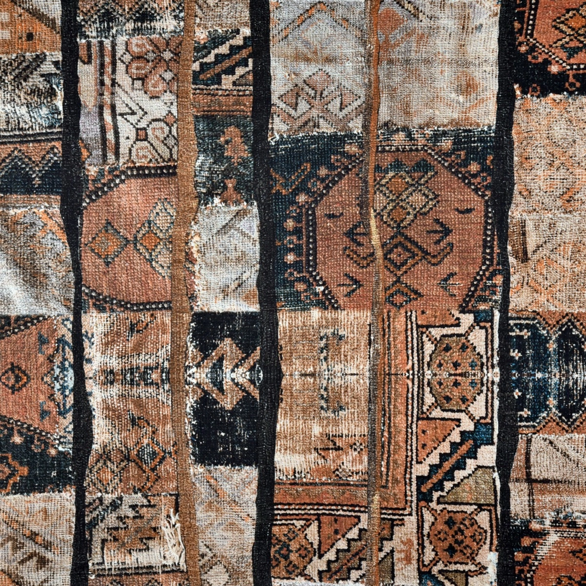 Tecido Patchwork Rug - SKU 24403020