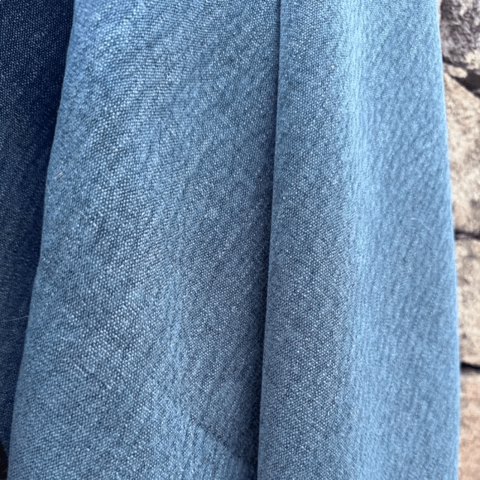 Tecido Tramado Devorê Azul
