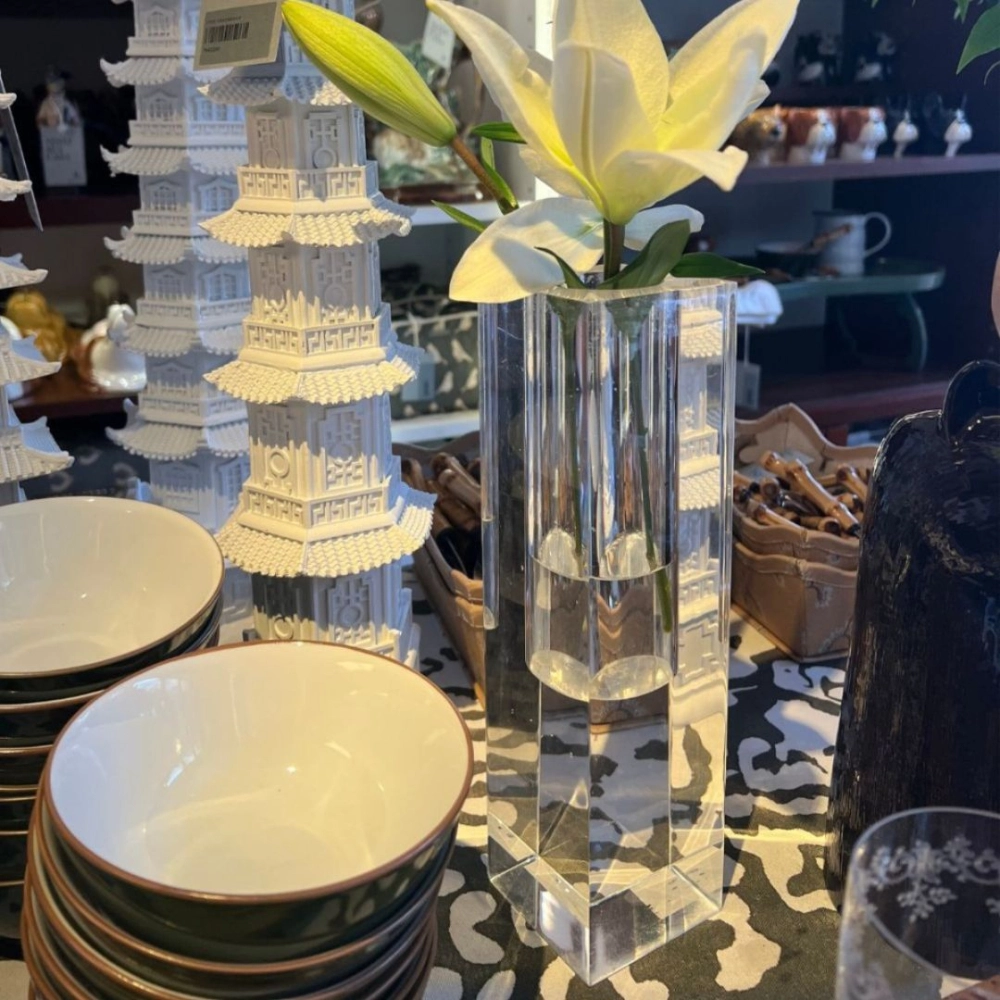 Vaso Acrílico Cristal Alto