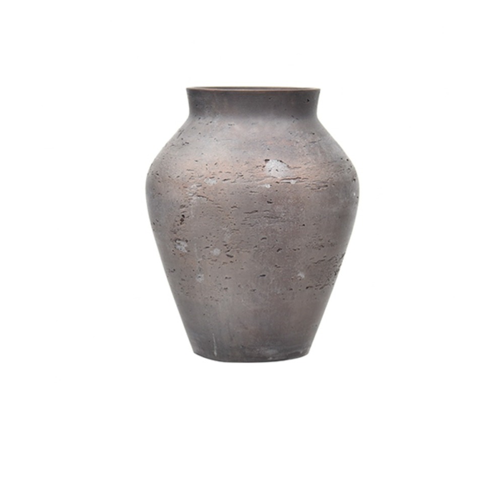 Vaso de Cimento Escuro II