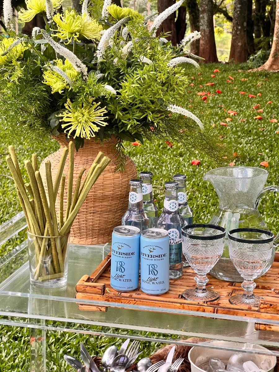 Carrinho de Chá Acrílico