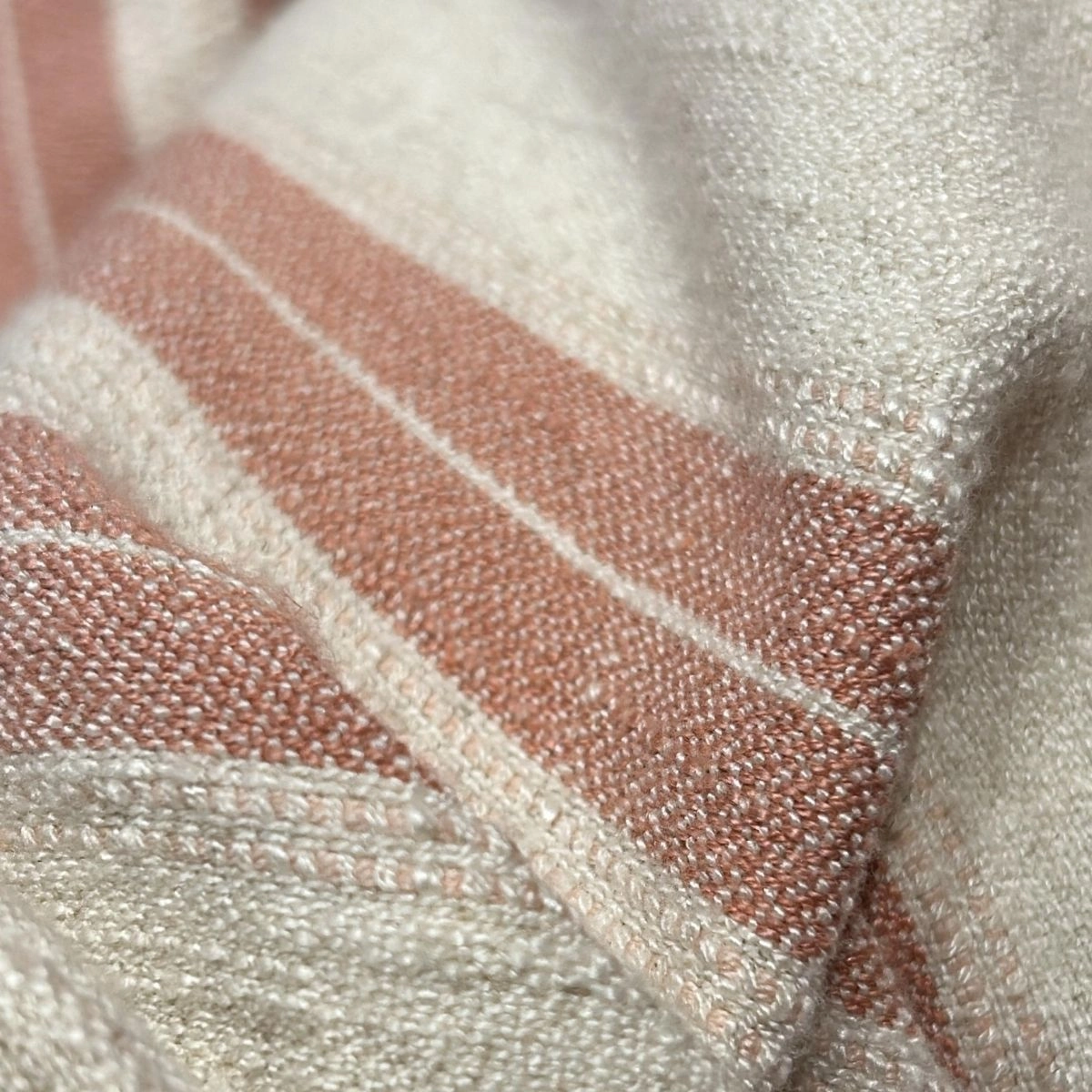 Tecido Lista Sacaria Natural Candy