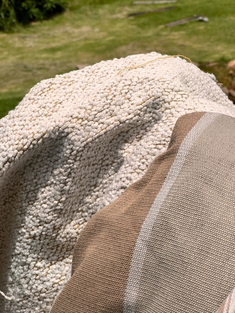 Tecido Boucle Camel Tecido Boucle Camel