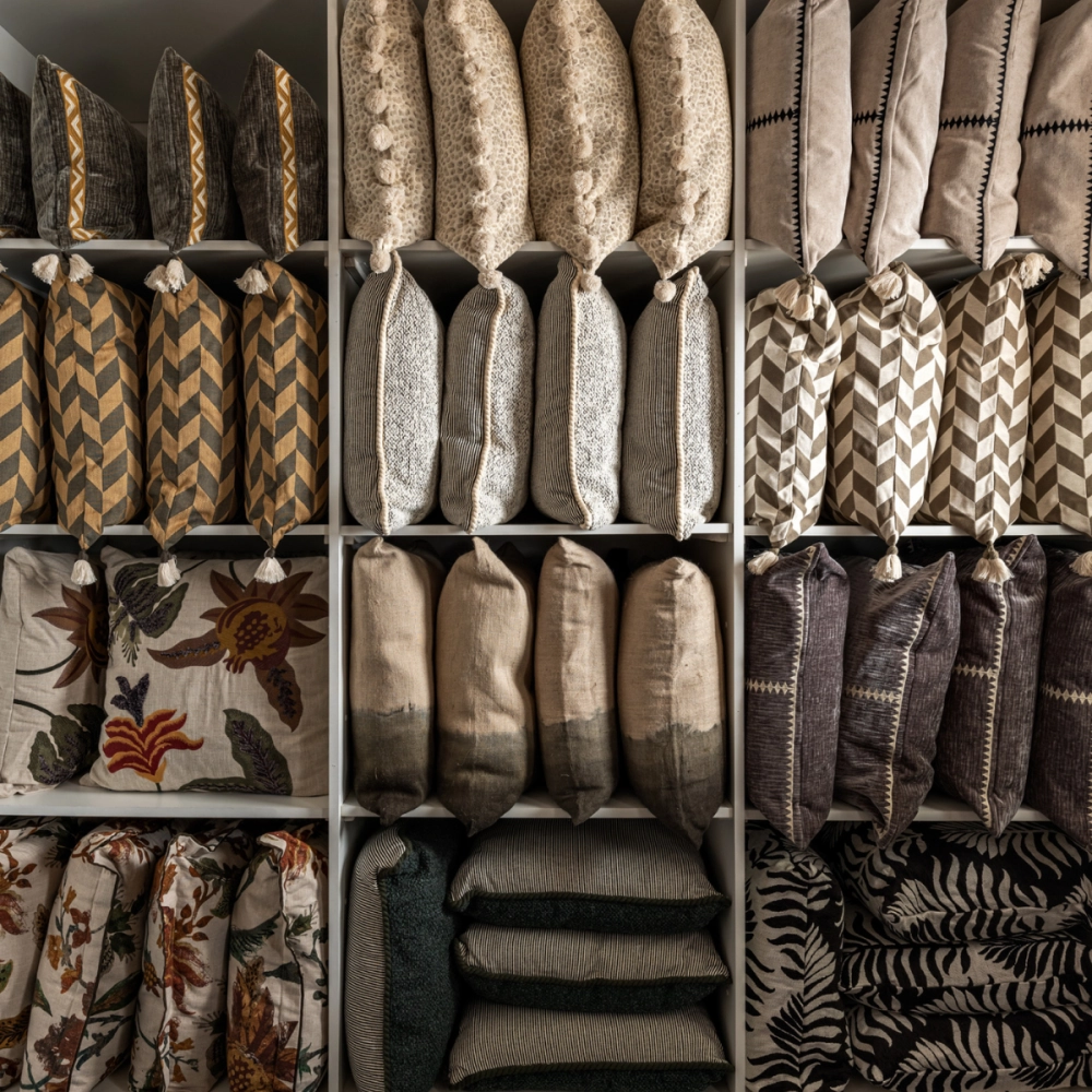 Almofada Chevron Duo Cosmopolitan com Tassel