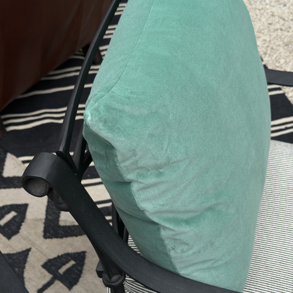 Almofada Veludo Sage Green