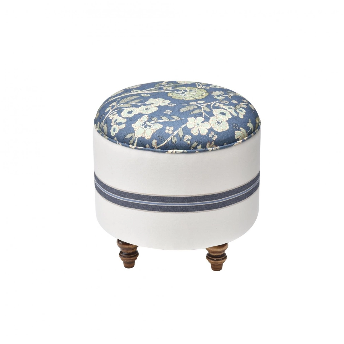 Banco Redondo Cravo Denim Banco Redondo Cravo Denim