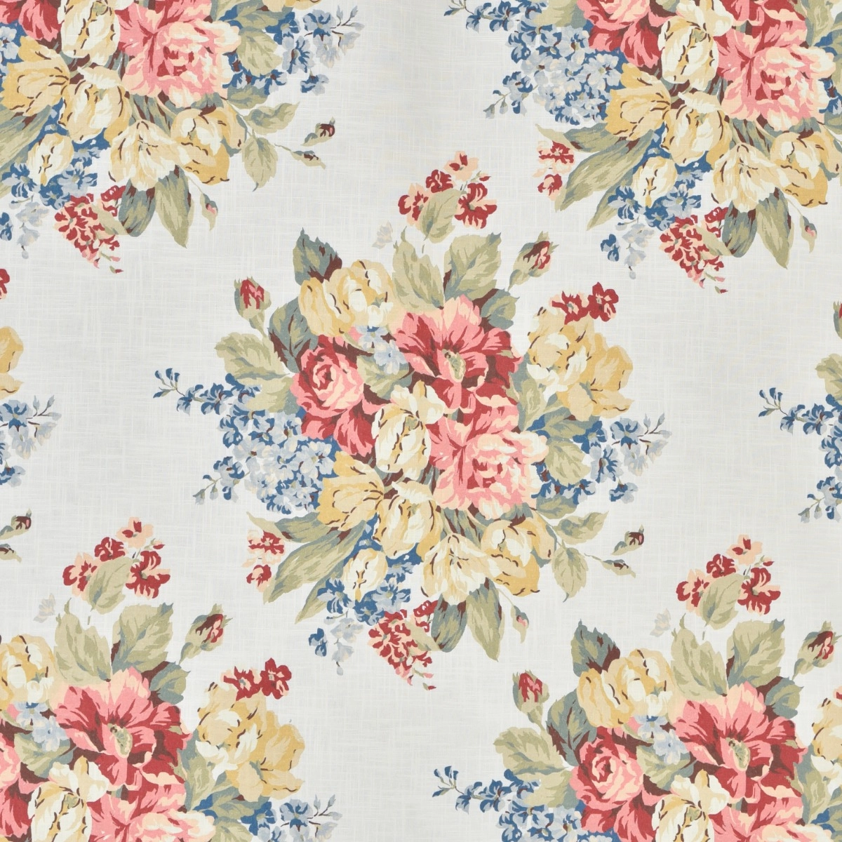 Tecido Bouquet Guava Magenta