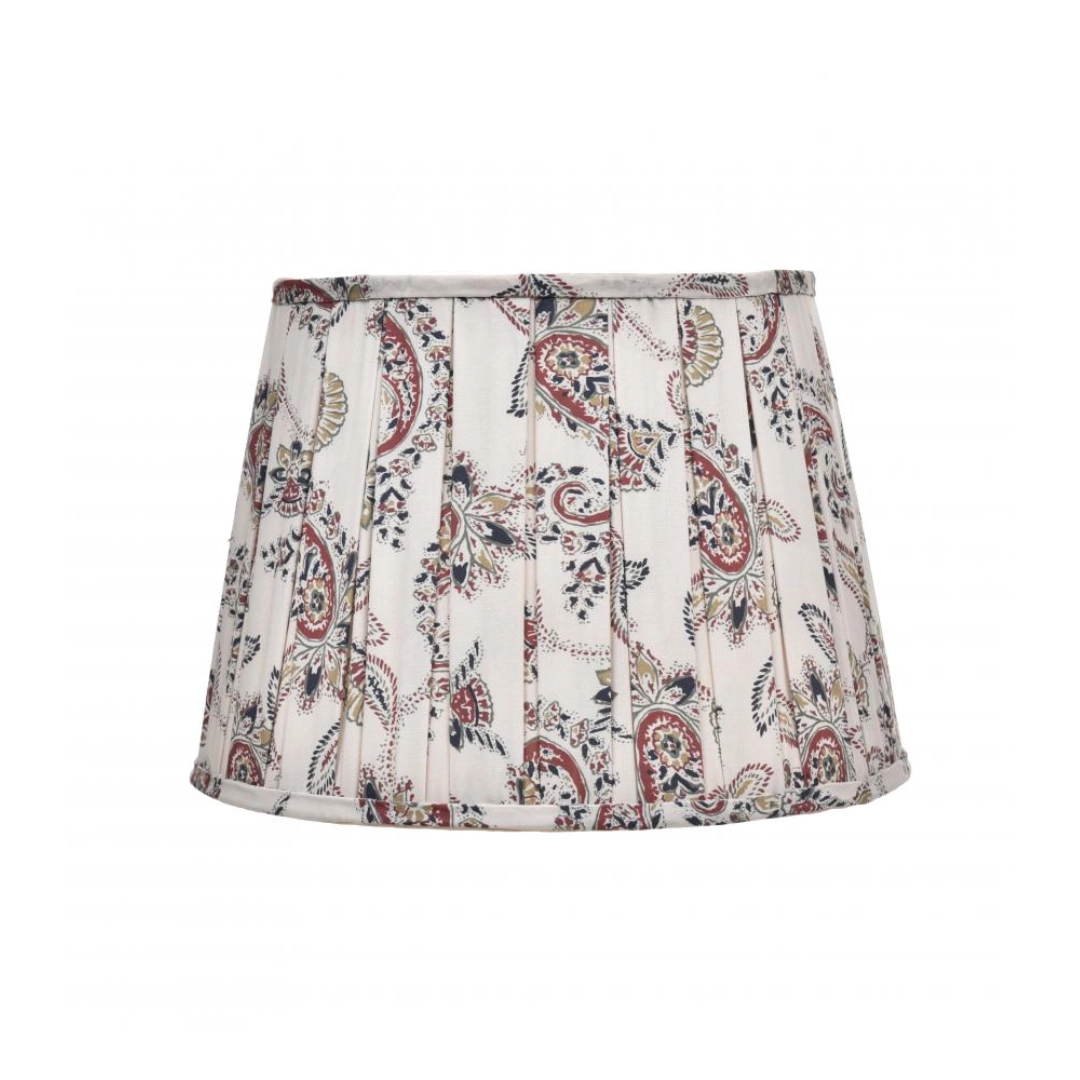 Cúpula Franzida Paisley Natural-GG