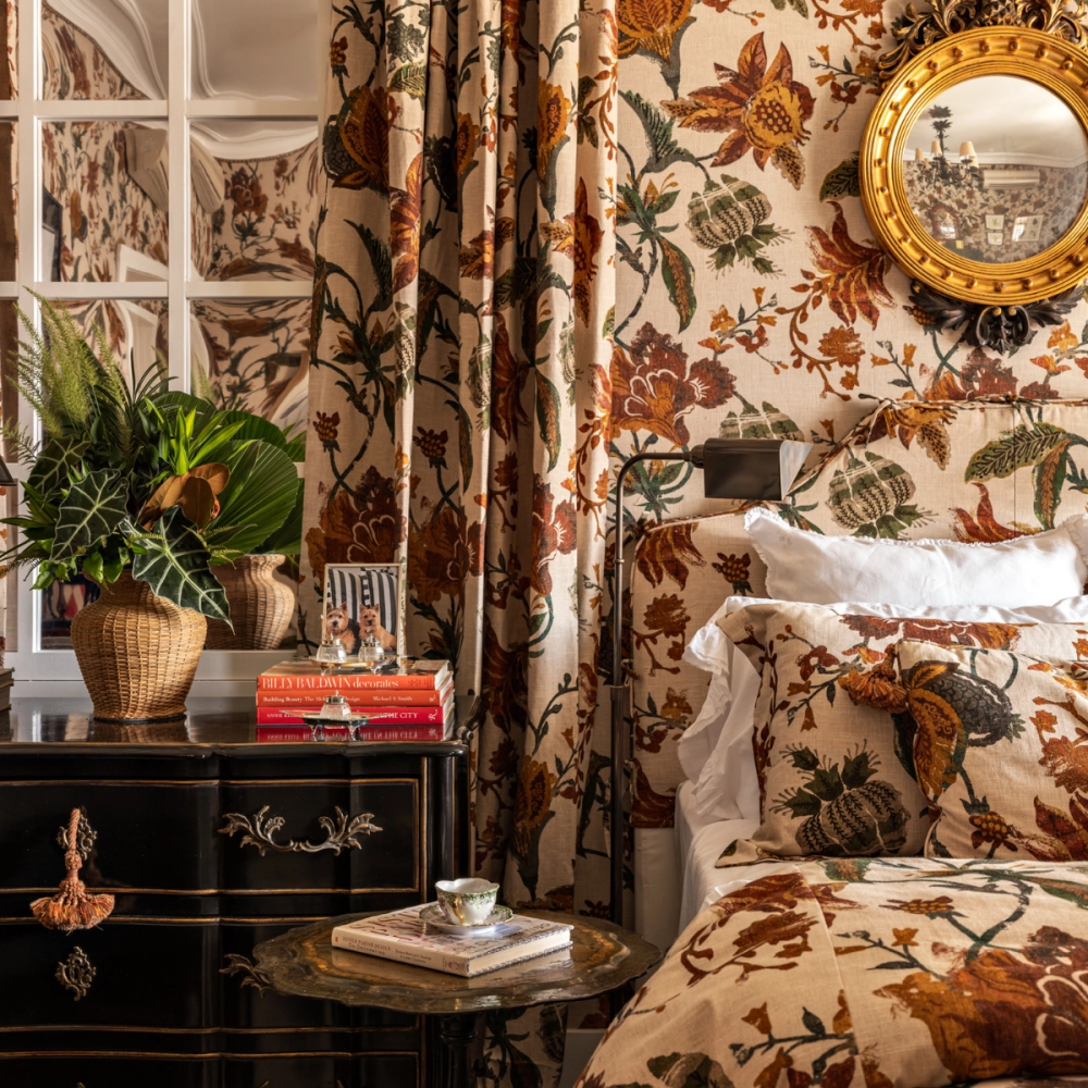 Cabeceira Lacinho Floral Soho Casal Cabeceira Lacinho Floral Soho Casal