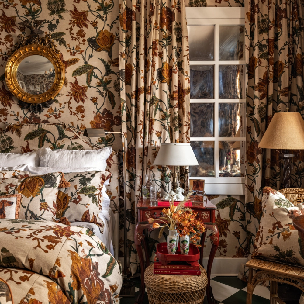 Cabeceira Lacinho Floral Soho Casal Cabeceira Lacinho Floral Soho Casal