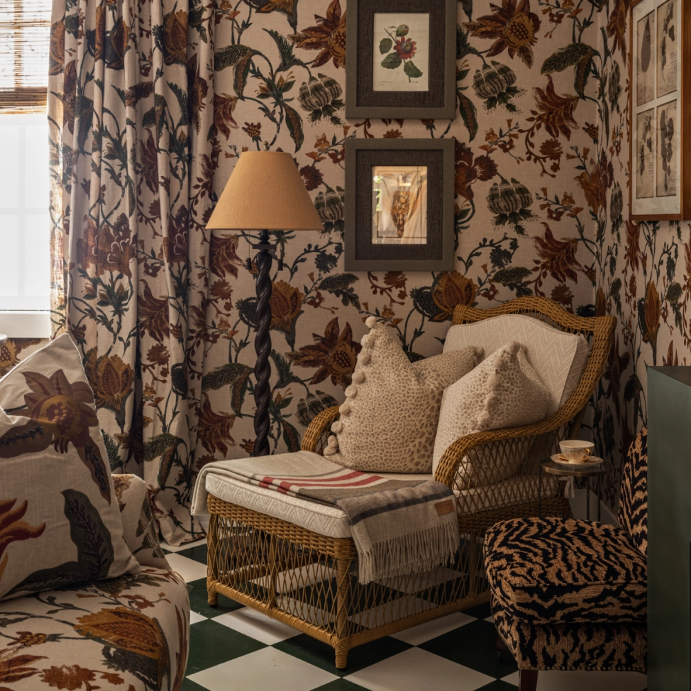 Chaise de Junco Outdoor Chevron Neutral Chaise de Junco Outdoor Chevron Neutral