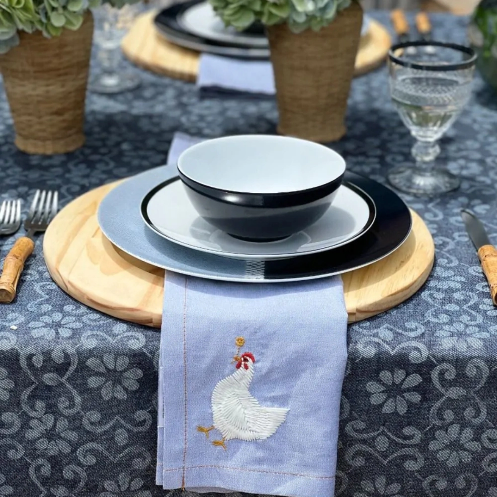 Conj. 06 peças | Bowls Denim Conj. 06 peças | Bowls Denim