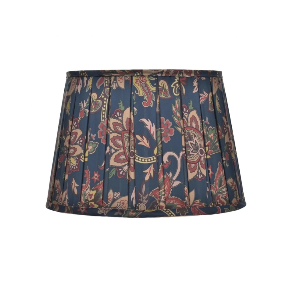Cúpula Franzida Paisley Blue-M