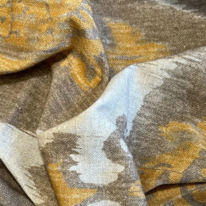 Tecido Ikat Suécia Saffron Tecido Ikat Suécia Saffron