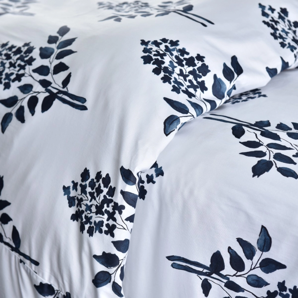 Kit Capa de Duvet Bouquet Marinho | King Kit Capa de Duvet Bouquet Marinho | King